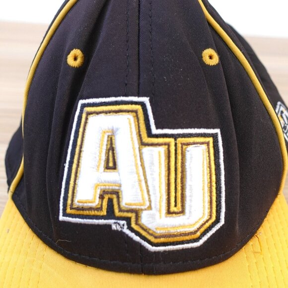 Panthers Cap Black AU Hat Baseball 7 3/8 Yellow Embroidered Logo The Game Pro - Picture 2 of 16